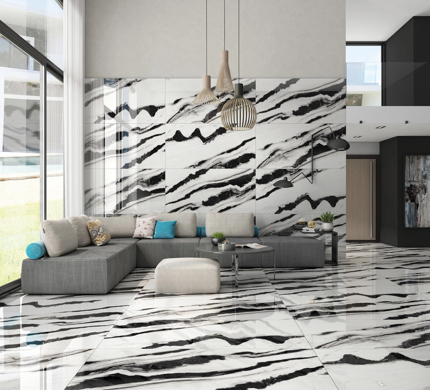 Faianță Panda 60x120 Black