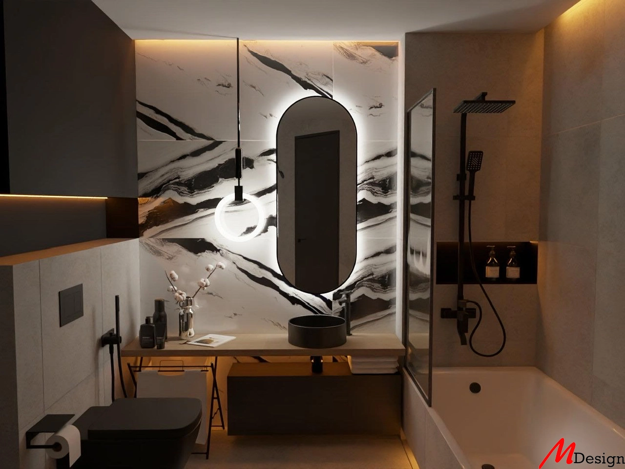 Faianță Panda 60x120 Black