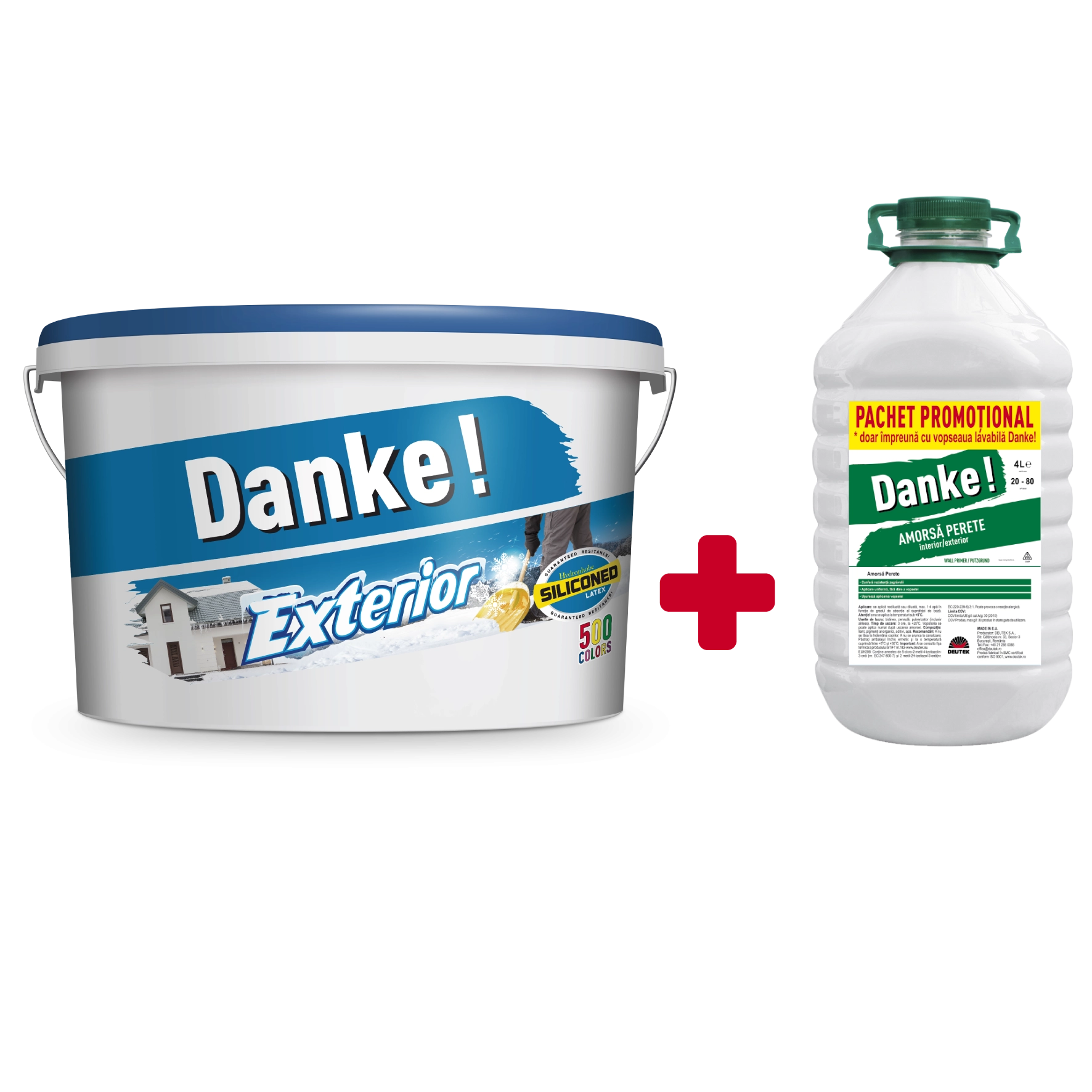 Водоэмульсия Danke Exterior 15Л+4Л Грунтовка