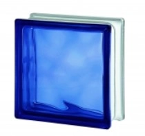 Стеклянный блок Blue 1919/8 Wave Ve 004513 
