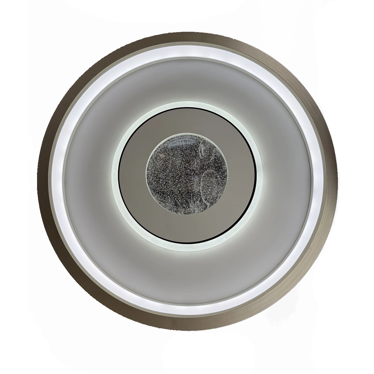 Люстра HJT 26136/490 MWH+GD 116W  D490xH75  