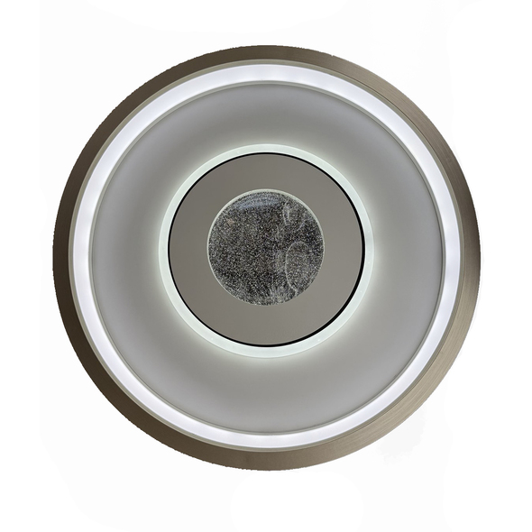 Люстра HJT 26136/490 MWH+GD 116W  D490xH75  