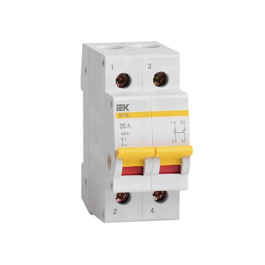 Автоматический выключатель 2P 25A 252002C