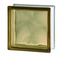 Стеклянный блок Brown 1919/8 Wave Ve 004524 