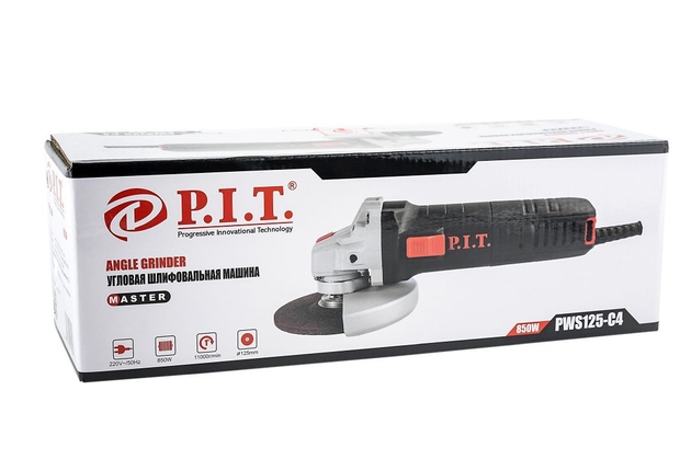 Polizor unghiular PIT 44618 PWS125-C4