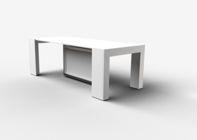 Стол Cubisto Console 2600 W1000 White 900003181