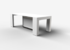 Стол Cubisto Console 2600 W1000 White 900003181