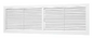 Grilă de ventilație 45x13 white 4513RP