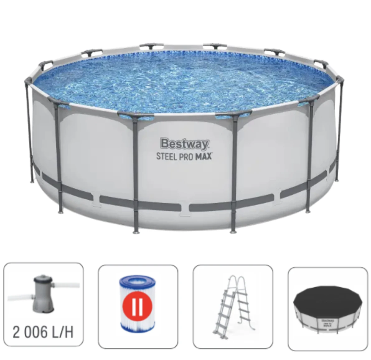 Бассейн Bestway Steel Pro Max Round 10250 L 56420 