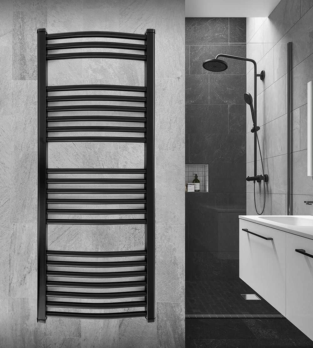 Полотенцесушитель Hirapan Black 500*1200 104935 