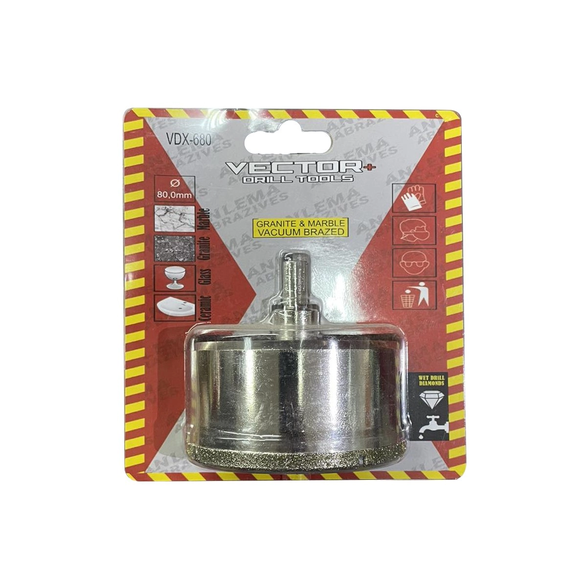 Коронка алмазная 680VDX 80мм