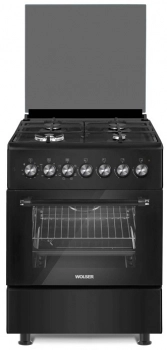 Газовая плита Wolser WL 60602 Black Turbo FFD