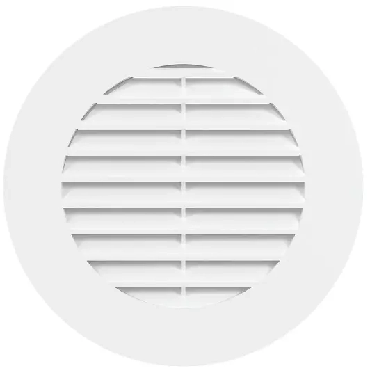 Решётка вентиляционная D100 white 10RKL