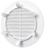 Решётка вентиляционная D100 white 10RKL