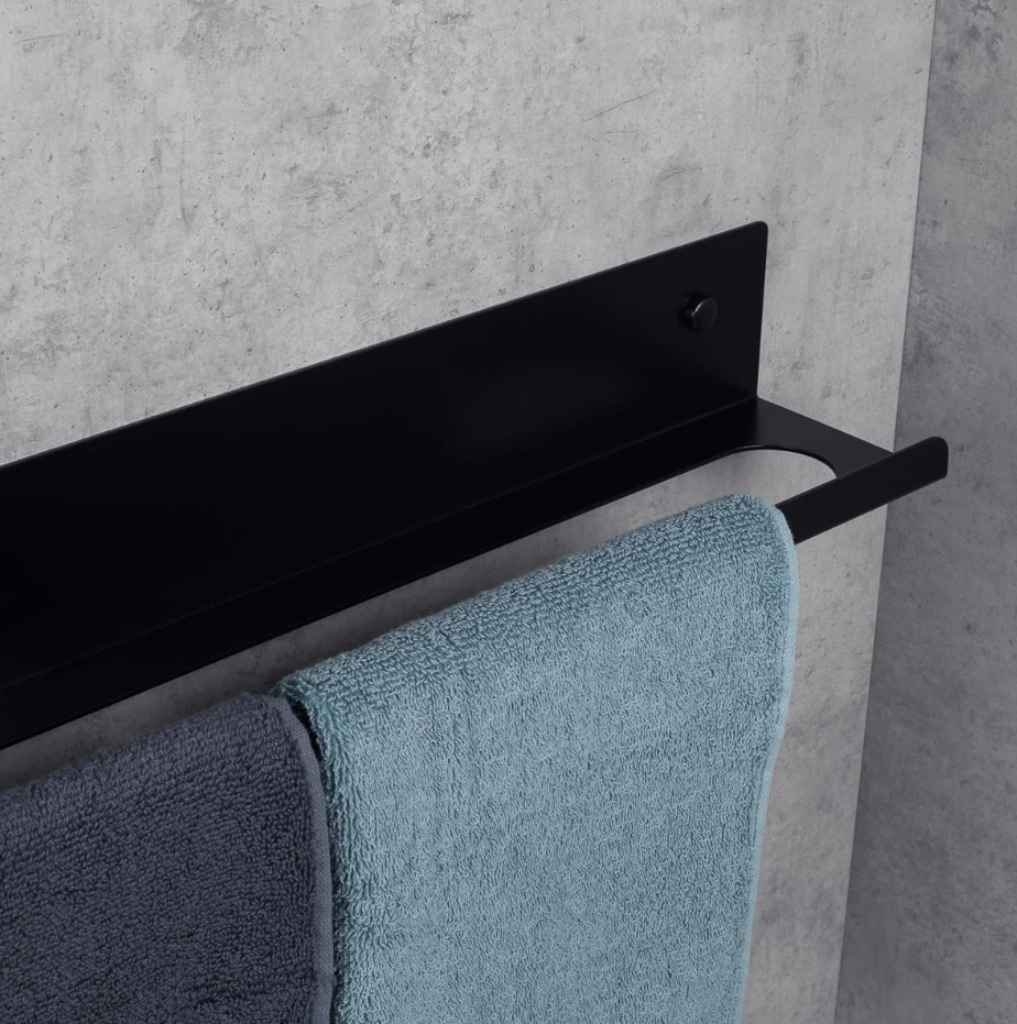 Suport cu raft Daske Mirage ADH TR/M-0218BL-A negru stâng