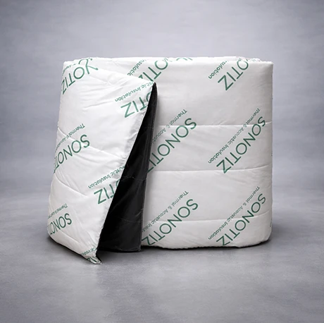 Mat hidrofob izolator fonic si termic Sonotiz AT 1.5m×10m×12mm 