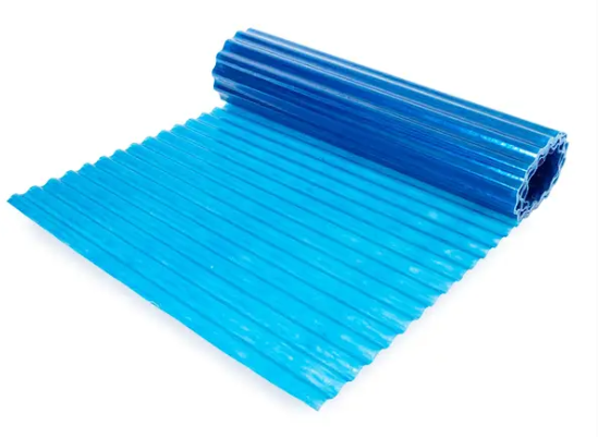 Rulou ondulat albastru 1.5x30m