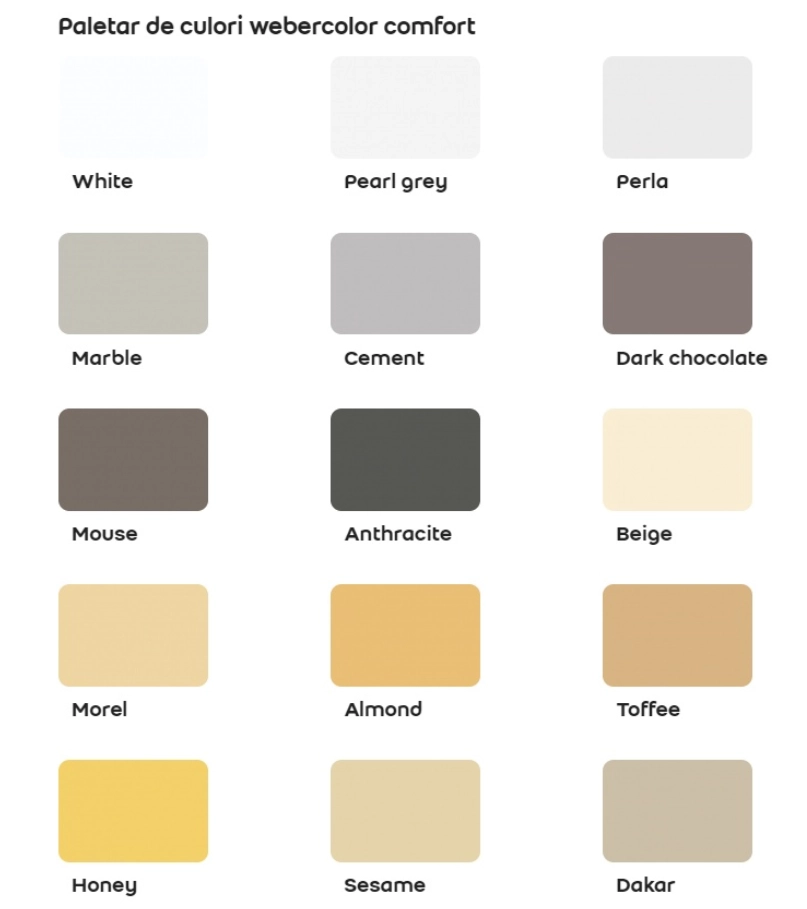 Фуга Webercolor Comfort  beige 2кг