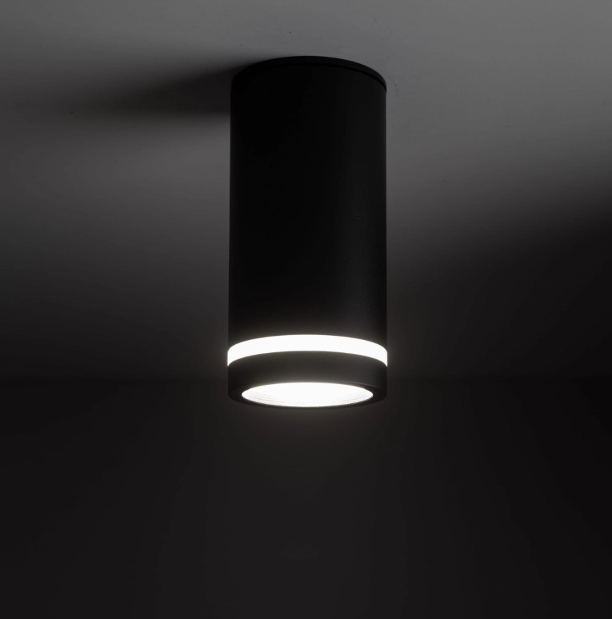 Spot Tk Lighting  JET BLACK DOWNLIGHT 1 GU 10 6918