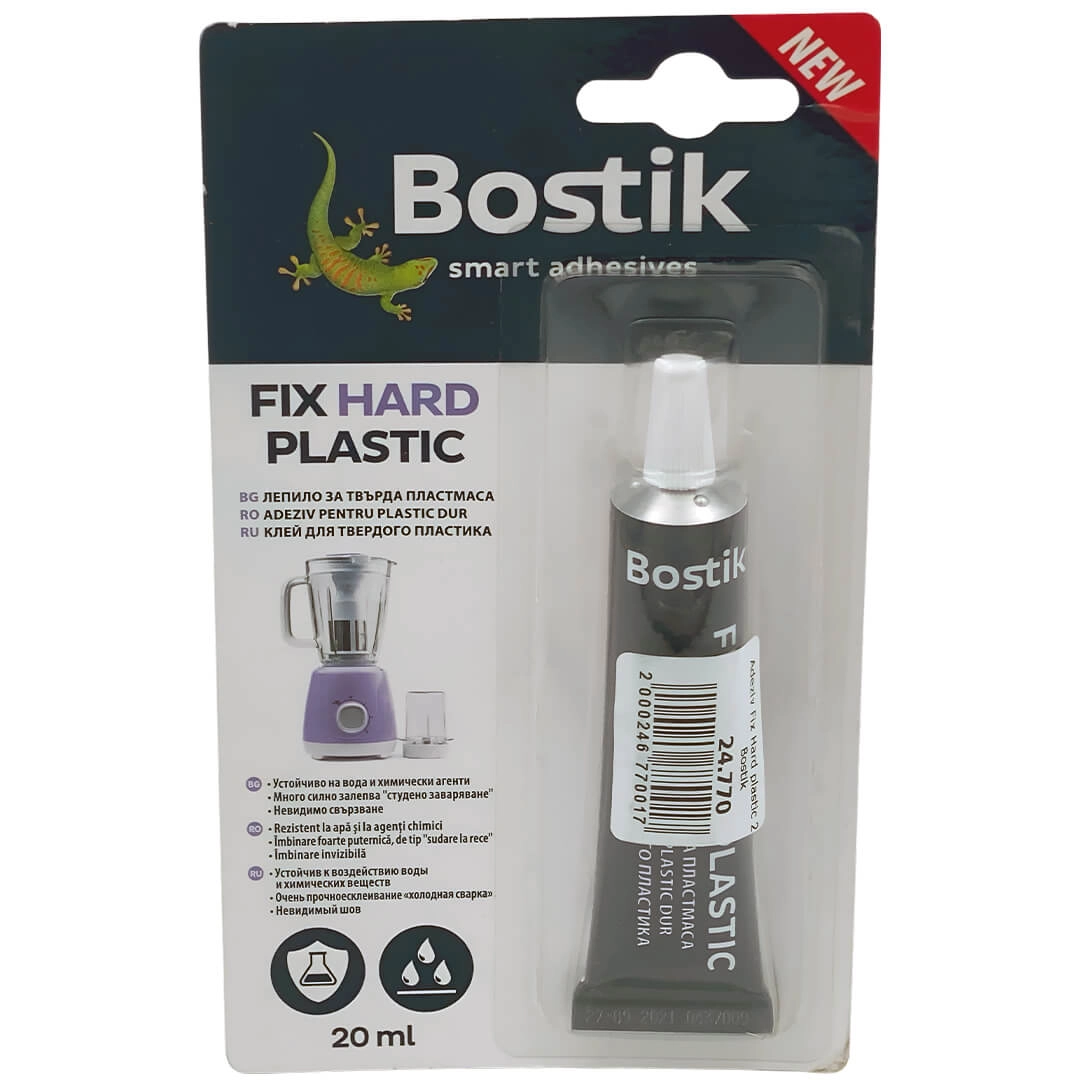 Adeziv Fix Hard Plastic 20ml Bostik