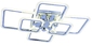 Люстра Fixy/PL6 chrome