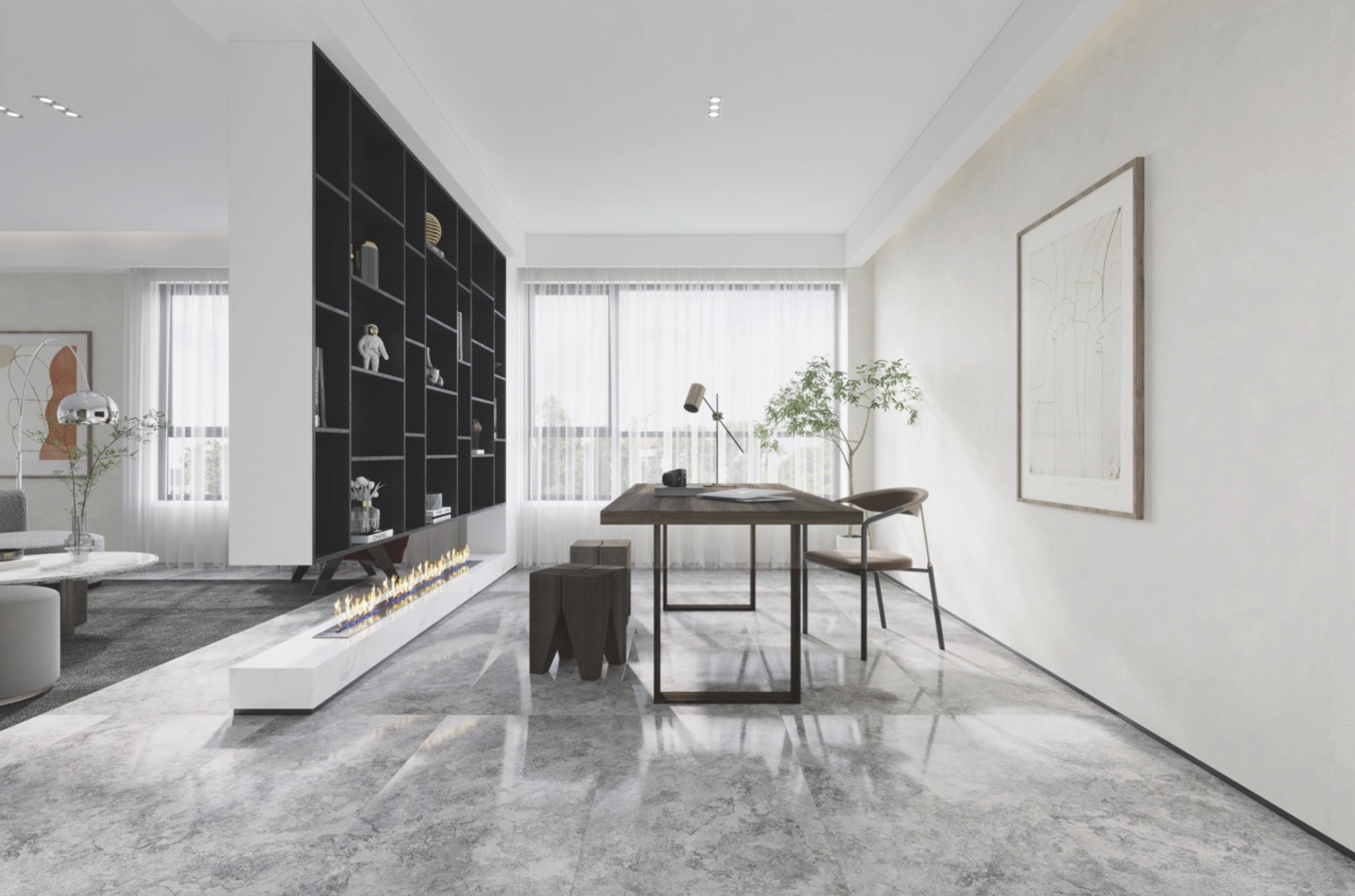 Плитка Anka Graven 60x120 grey