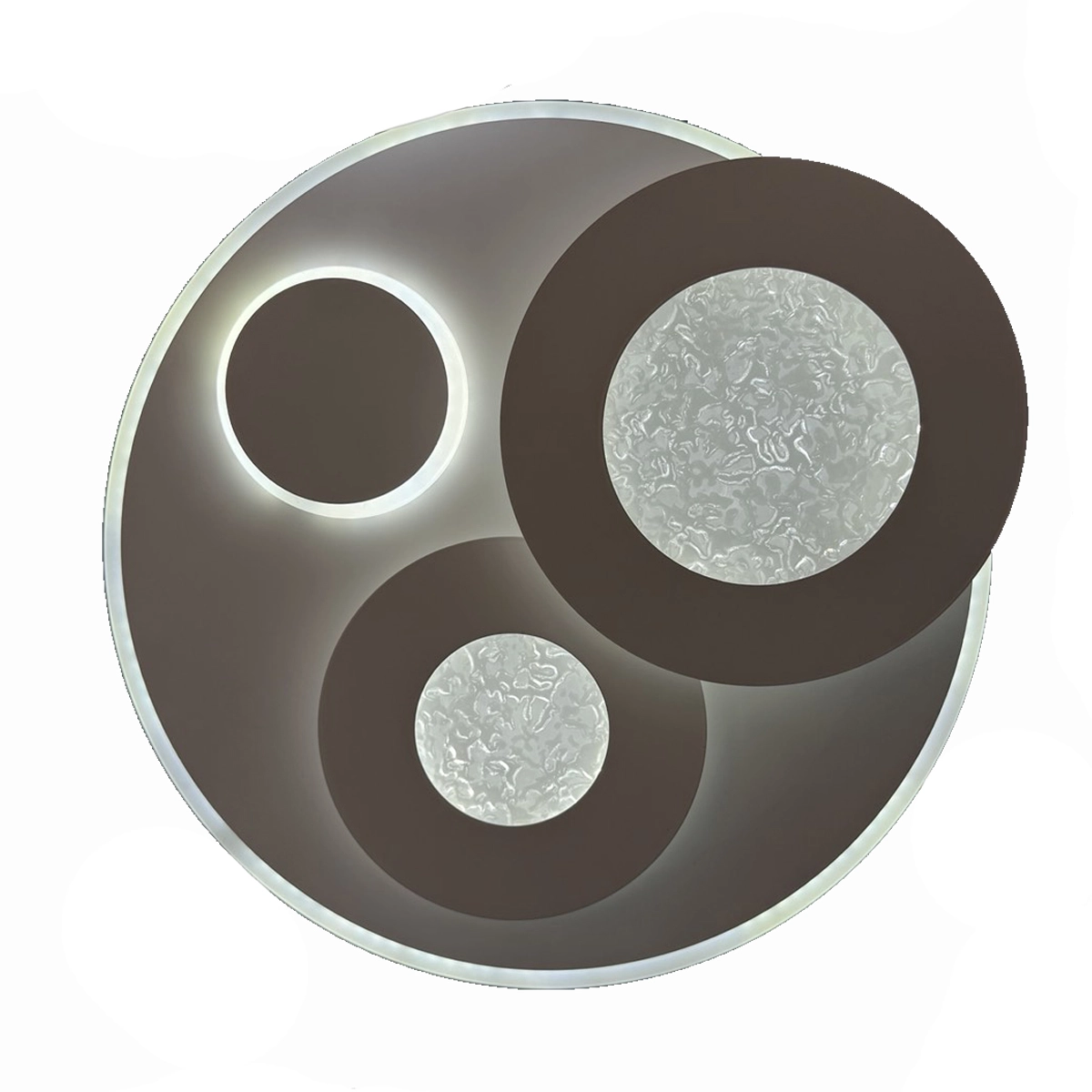 Люстра HJT 66025 WH 104W DIM D500xH60 