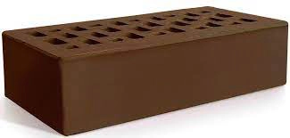 Кирпич керамический лицевой пустотелый TM Евротон коричневый