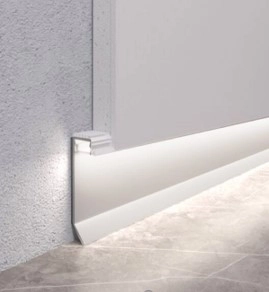 Плинтус скрытого монтажа ASPL35B PP 2600ММ 