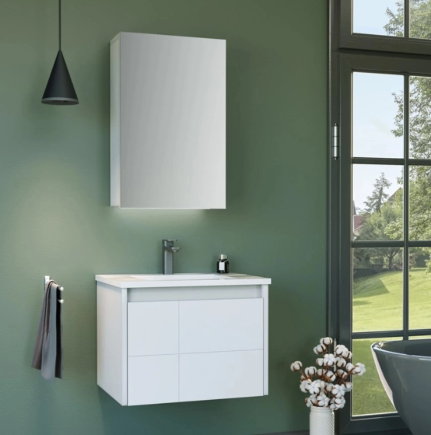 Шкаф под умывальник Orka Likya 60 White 7391