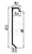 Plintă montare ascunsă ASPL60B PP 2600mm 