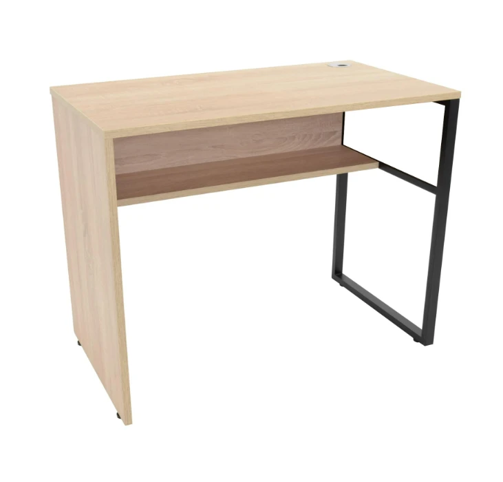 Masa Birou STUDY (90×50) Dreapta Sonoma/Black