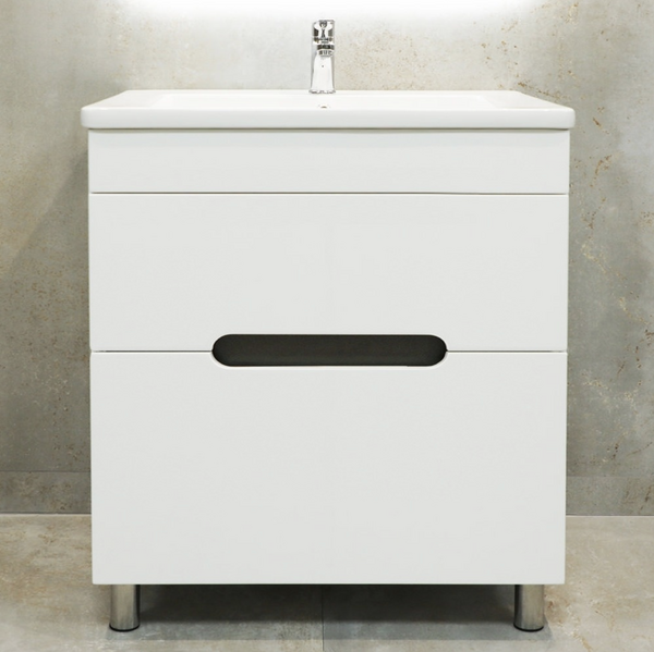 Dulap pentru lavoar Bayro Etna Duo 118763 + lavoar Moershu Allegro 60 100432 