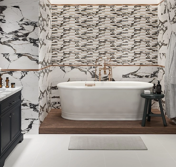 Плитка Opoczno Crystalline 42x42 White