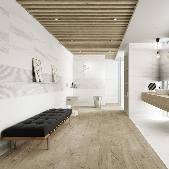 Faianță Nuvola 30*90 white
