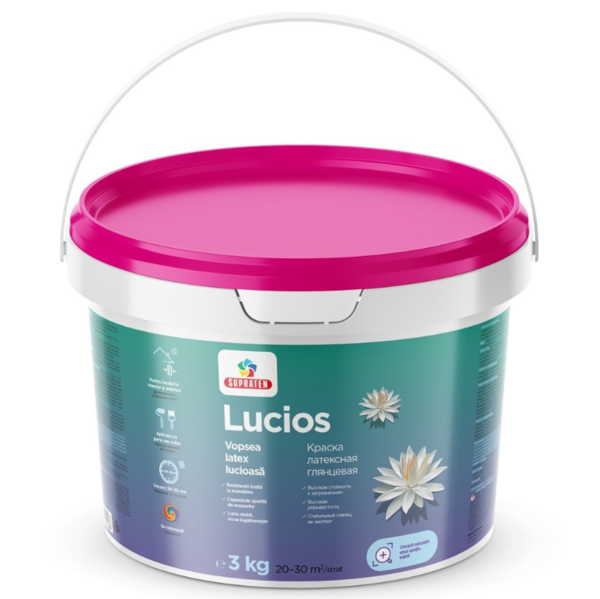 Vopsea universală Supraten Lucios 3kg 610072 