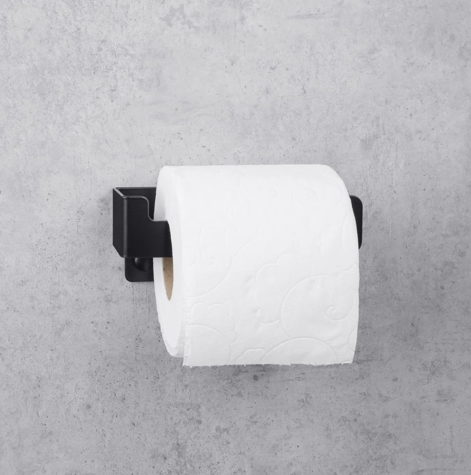 Держатель для туалетной бумаги Daske Zenda PH/Z-0072BR чёрный правый