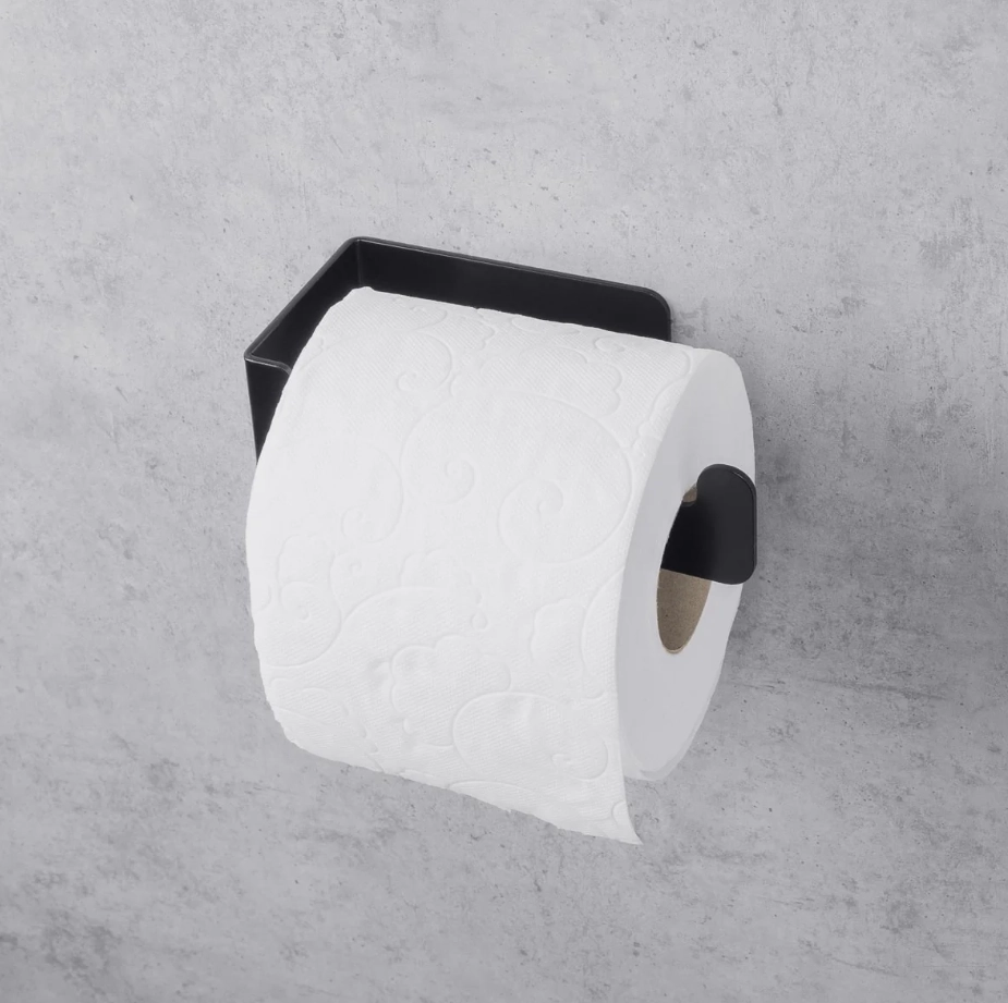 Держатель для туалетной бумаги Daske Zenda PH/Z-0072BR чёрный правый