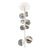 Люстра JH-840 D30*H107см G9*10 White 0075505