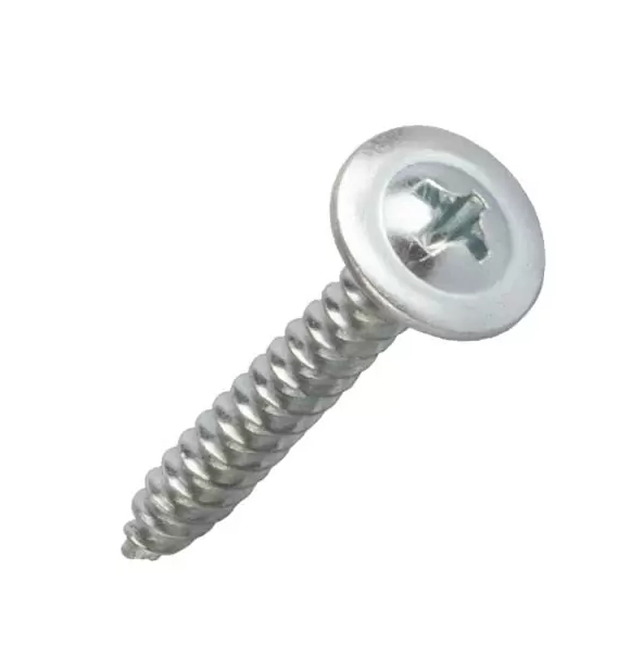 Şurub cu cap plat şi şaibă, pentru metal 0.9mm 4.2x32 50 buc. 012206