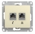 Priză RJ11+1RJ45 cat.5 GSL 000285/366