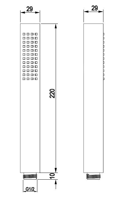 Sistemă de duș Siros BS-90-010A 