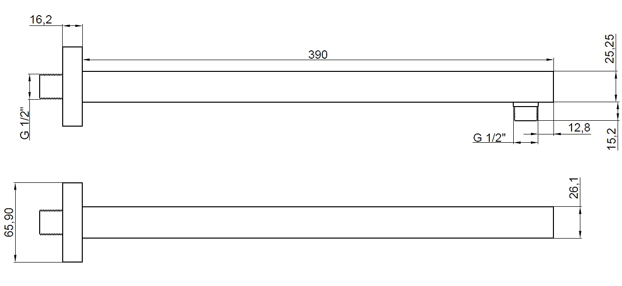 Sistemă de duș Siros BS-90-010A 