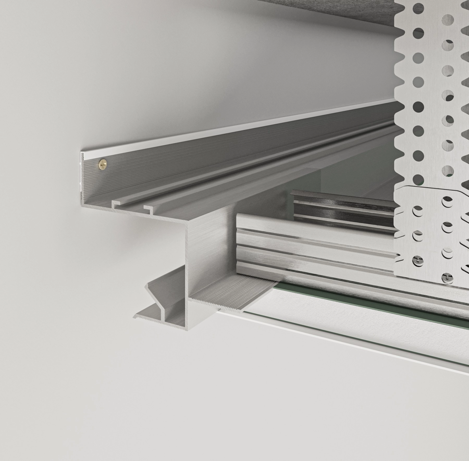 Профиль теневого шва AST30B PP 2500мм 