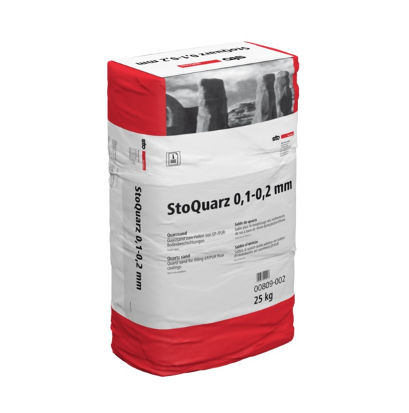 Nisip de cuarț StoQuarz 0.1-0.2mm 25kg 