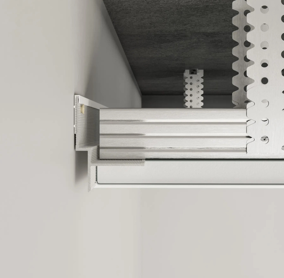 Профиль теневого шва алюминиевый AST5B PP 2500мм 