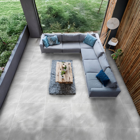 Плитка Izida Dolomite 606x606 light grey