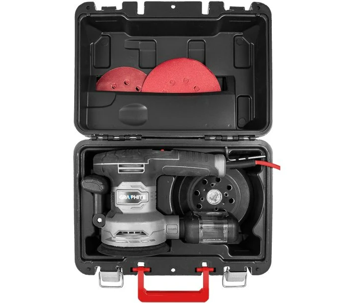 Mașină de șlefuit Graphite 56439 450W 125/150mm