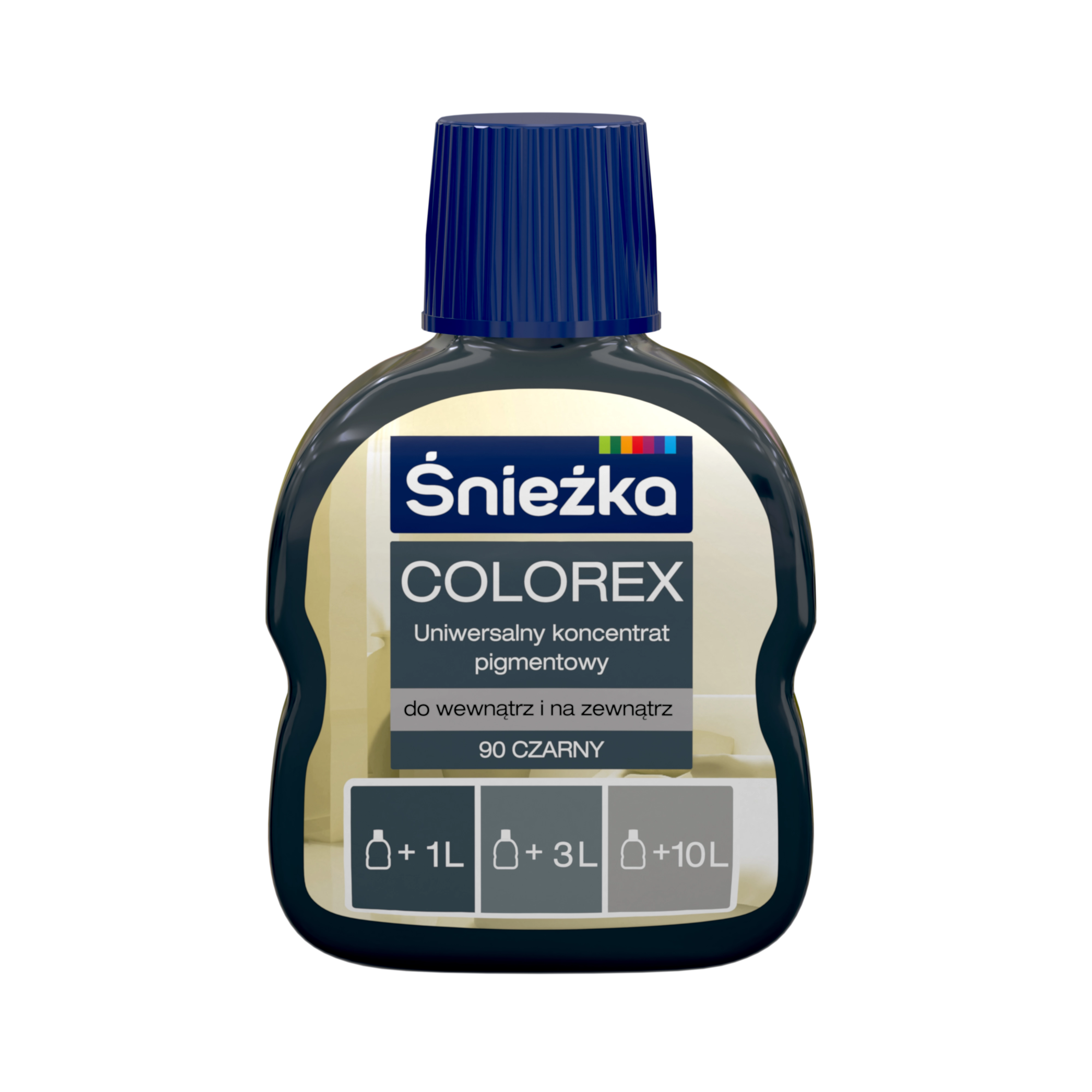 Colorant Colorex 0.1L negru Nr.90