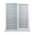 Jaluzele Zi-Noapte RATTAN Gri 0.85x1.7m